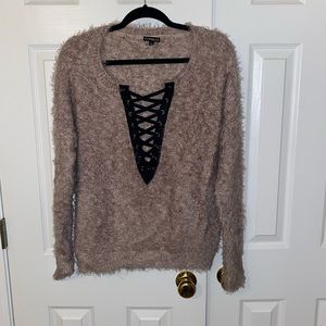 Soft v neck sweater